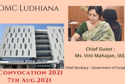Embedded thumbnail for Dayanand Medical College &amp; Hospital, Ludhiana - Convocation -2021